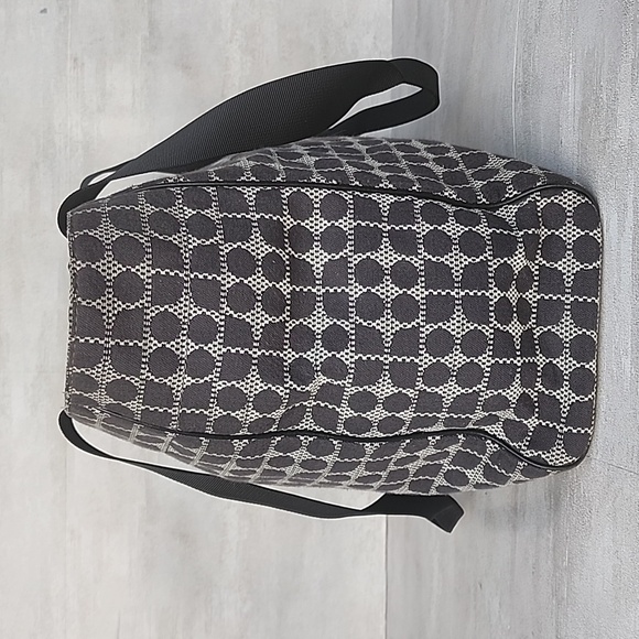 Kate Spade Black and White Geometric Diaper Bag - Picture 5 of 11